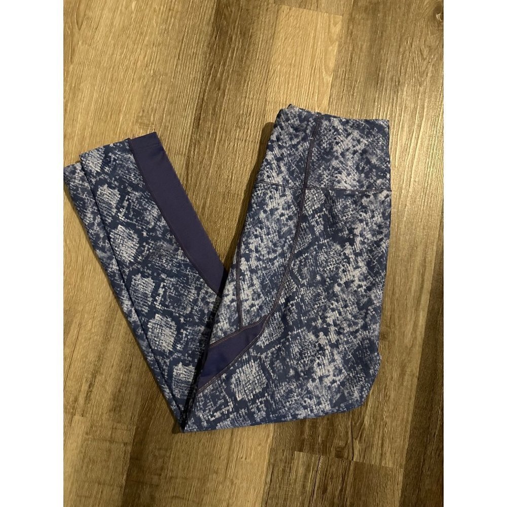 Purple snakeskin BCG Leggings size s